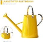 1.5 Gallon Metal Watering Can for Outdoor Plants, Watering Can, Yellow - Image 4