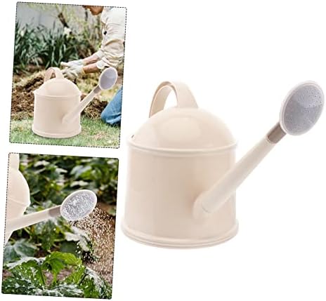 Watering can,1pc Kids Hydroflask Water Bottle Gooseneck Watering Can Large Outdoor Planters Vintage Watering Pot Indoor Watering Can Sprinkler Watering Can Spout Sprayer Spray Can Spray Water(Beige) - Image 2