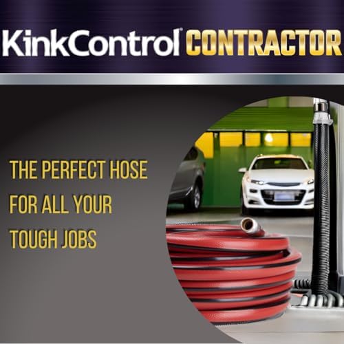 Kink Control Contractor Grade Hose with High Burst Strength, Spring Coil and Crush Resistant Couplings, Made in the USA 3/4 x 50 ft - Image 6