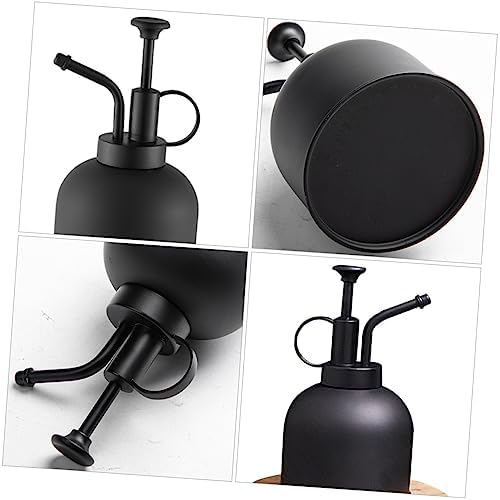 Stainless Steel Watering Pot for Indoor Plants, Vintage Black - Image 3
