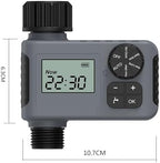 Sprinkler Timer, Programmable Hose Timer Automatic Irrigation Controller System Faucet Timer with Rain Delay/Manual Watering, Digital Irrigation Timer System for Lawns, 1 Outlet Black - Image 7