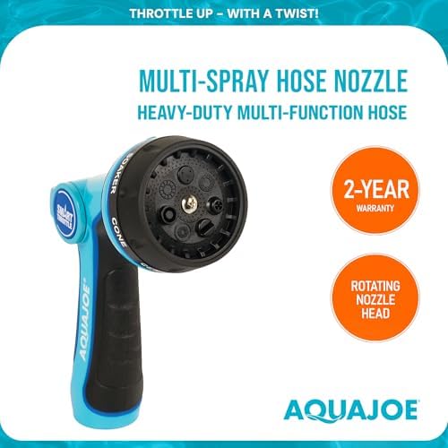 Aqua Joe Hose Nozzle and Oscillating Sprinkler Bundle, AJHN102 & SJI-OMS20 - Image 4