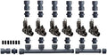 Dura 1" 6 Valve Manifold Setup for Irrigation System - Rainbird 100DV Valves Included by Dura