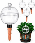 4 Pack 26 oz Extra Large Plant Self Watering Globes with Caps by Unknown