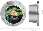 Water Lily Digital Timer for Kids Stainless Steel Mechanical Kitchen Timer Sleek Cooking Timer 60 Minute Cute Countdown Timer for Baking Cooking Home Kitchen Gift - Image 2