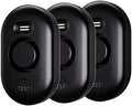 Water Leak Detector Sensor Alarm: Home Water Flooding Monitor Smart Sink Overflow Monitoring Adjustable Wet Moisture Alert Pipe Leakage Drip Detection Warning for Basement Floor (3 Sensor) by METAK