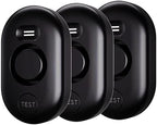 Water Leak Detector Sensor Alarm: Home Water Flooding Monitor Smart Sink Overflow Monitoring Adjustable Wet Moisture Alert Pipe Leakage Drip Detection Warning for Basement Floor (3 Sensor) by METAK