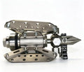 Sewer Jetter Nozzle Rotating Drain Cleaning Nozzle with Cutting Chains & Wing Blades, High Pressure Drain Jetting Nozzle for City Sewer Pipe Clog Removal，QP6197 115L/min 150bar NPT 3/8'' by Unknown