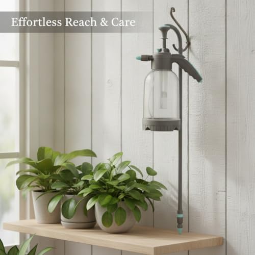 Watering Wand with Long Reach Tube for Garden Plants and Hanging Baskets, 2L Capacity - Image 2