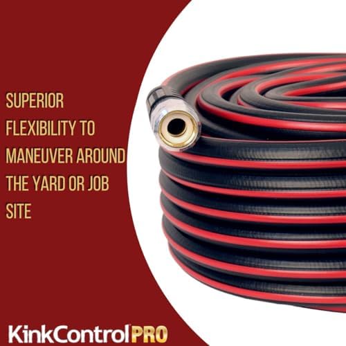 Kink Control Pro Garden Hose, Water Hosewith Superior UV Resistance, Ergonomic Grip, High Burst Strength, Triple Frame Technology for Kink Resistance, 50 Ft - Image 4
