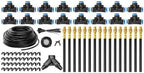 Garden Watering Set, 360 Degree Brass Nozzles, ABS, 100ft Set by Unknown
