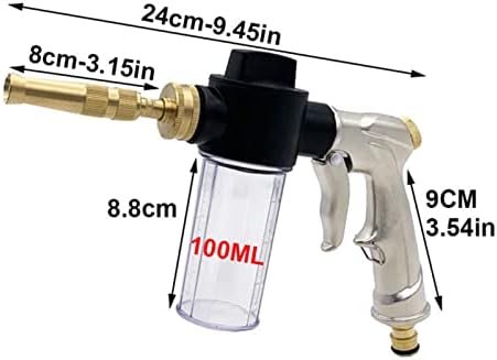 High-Pressure Spray Gun Car Washer Cleaner Hose Garden Sprinkler Nozzle Foam Cleaning Water Gun(1) - Image 2