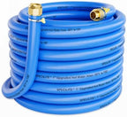 SPECILITE Hot/Cold Rubber Garden Water Hose 50 ft x 1", -50℉ to 190℉, Blue by SPECILITE