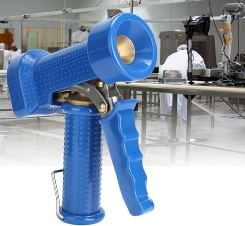 High Pressure Garden Hose Nozzle - Heavy Duty Copper Water Sprayer with Rubber Cover and Auto Shut Off - G1/2 in Thread for Kitchen Floor Car Washing, 20mm Female Thread - Image 6