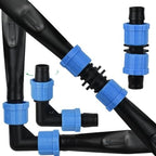 16mm 5/8" Drip Irrigation Tape Shut-Off Valve End Plug Connector Lock Garden Watering System Greenyhouse to p/;vc Hard Pipe(KSL02-344-150M) - Image 6