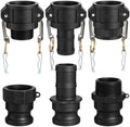 Pelopy 6 Pcs 1.5 Inch Black Cam Lock Fittings Kit by Pelopy