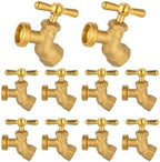 10Pack Seelink 1/2" FIP x 3/4" MHT No-Kink Hose Bibb Valve by Seelink