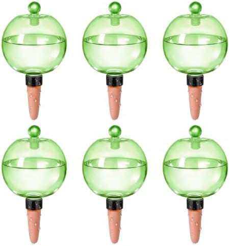 EX-Large Plant Watering Globes, 26oz Plastic Top Fill Self Watering Globes by Unknown