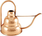 WC-17 Deco Copper Metal Watering Can Jug with Long Spout & Handle for Small Garden Plants Flowers Indoor Outdoor with Decorative Look, Copper by Oakestry
