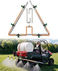6 Nozzle ATV/UTV Sprayer Boom Kit with 2 Heavy-Duty Hooks, 122" Foldable by Unknown