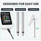 6-in-1 Digital Soil Tester - Soil Moisture Meter and pH Tester for Plant - Image 5