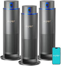 Aiper IrriSense 2 Lawn Sprinkler, Smart Irrigation System, Multi-Zone Plant-Specific Watering, Smart Scheduling, Weather-Adaptive Irrigation with Rain Sensor, for Lawns up to 14400 sq.ft.-Blue 3Pack by Unknown
