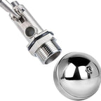 316 Stainless Steel Float Ball Valve 1/2" & 3/4" Port Automatic Water Level Controller with Adjustable Wheel(0.5inch) - Image 6