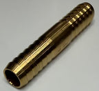 Three Pack - 1/2 Inch Brass Insert Coupling Connector, Brass Barbed Fitting for Waterlines, Plumbing and Irrigation Tubing, 1/2 Insert x 1/2 Insert Coupling - Image 5