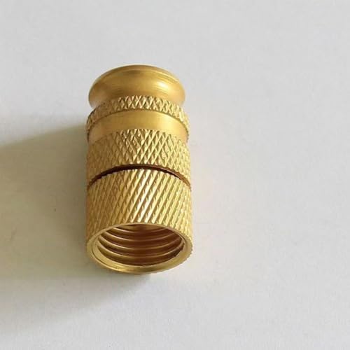 High Pressure Nozzle Brass Water Pipe Nozzle for Garden Hoses | Adjustable Features | Fits Standard Hoses, Garden Sprayers, Nozzles Brass Elbow Nozzle 10pc - Image 4