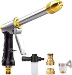 High-Pressure Water Gun for Cleaning Car Wash Machine Garden Watering Hose Nozzle Sprinkler Foam Water Gun Cleaning Tool by Unknown