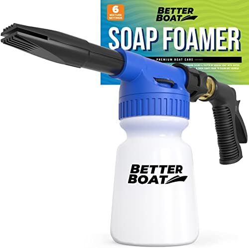 Foam Cannon Soap Gun, Foam Sprayer for Boat Cleaning and Car Wash, Washing by BetterBoat