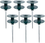 Twinkle Star 10 Inch Garden Hose Guide Spike, 6 Pack by TwinkleStar