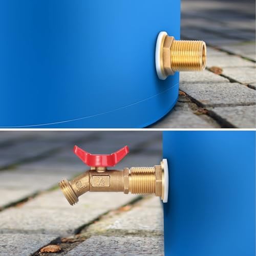 Brass Rain Barrel Spigot Linking Connector Hose Kit - Image 6