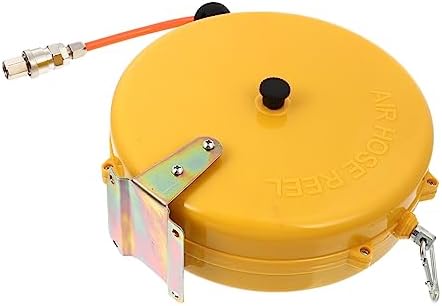 Automatic Retractable Air Hose Reel 8m Mini Enclosed Telescopic by LIFKICH