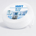 Nuanchu 100ft Polyethylene Tubing, 5/16" Od, 3/16" Id, 1/16" Wall, Transpare by Nuanchu