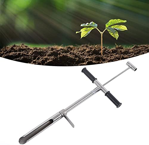 Soil Sampler Probe Tool, Stainless Steel Accurate with Ejector Foot Pedal for any growth scenarios, testing any soil types and gardening conditions, lawn and turf - Image 4