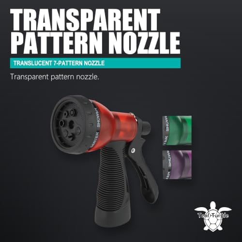 Teal Turtle Translucent 7-Pattern Nozzle, 6-Pack - Image 4