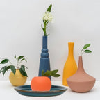 W&W Ceramic Plant Saucer - Plant Trays for Indoor Pots (Teal, 10 inches, 2 Packs) - Image 4