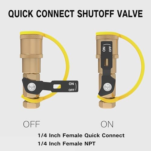 12FT rv quick connect propane hose,propane line with quick disconnect grill - Image 3