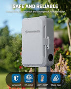 DEWENWILS 24-Hour Mechanical Timer Switch - 120VAC SPST, 2HP 40A - Image 4