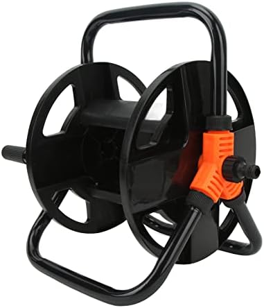 Asixxsix Hose Reel, Portable Garden Hose Holder for Garden Yard Lawn, Made of Premium ABS Material, Easy Storage and Transportation by Asixxsix