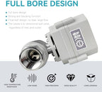 BACOENG Motorized Ball Valve, 3/4" DN20 Electrical Ball Valve, 2 Way 110VAC Stainless Steel Electric Water Valve - Image 4