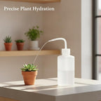 Precision Squeeze Watering Bottle with Narrow Nozzle, Durable POM Plastic for Indoor Plants, White - Image 2