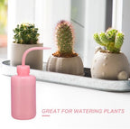 PATIKIL 250ml 8oz Pink Round Plastic Reusable Eyelash Tattoo Wash Bottle, 30 Pack, Perfect for Plant Care, Lab Use, Storage - Image 4