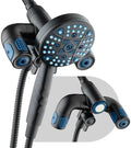 AquaCare Polaris 208-mode High Pressure Shower Head Combo with Hydro Arms by HotelSpa