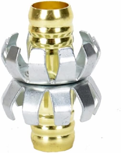5/8" Brass Plated Clincher Garden Hose Mender Repair Coupling (20) by Unknown