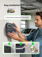 Indoor Smart Sprinklers Controller WiFi, Irrigation Controller Easy Use App Enabled, 6 Zone + 16 Plans, Save Water Auto Skip Rain, Freeze & Wind, 10 Minutes Install - Image 3