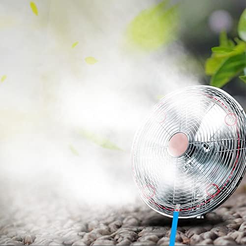 Misting Fan Ring 4Pcs Misting Fan Kit Misting Nozzle Misting Ring 3/16 Stainless Steel Outdoor Water Sprayer for Outdoor Fan, Greenhouse, Garden, Patio - Image 5