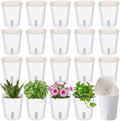 Ziliny 20 Pcs 5.91 Inch Self Watering Planters with Water Indicator by Ziliny