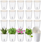 Ziliny 20 Pcs 5.91 Inch Self Watering Planters with Water Indicator by Ziliny